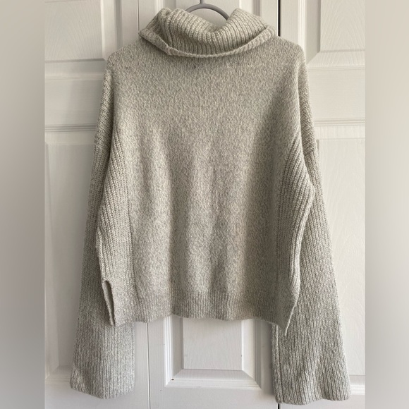 CALVIN KLEIN knit turtleneck boxy sweater - Picture 5 of 5